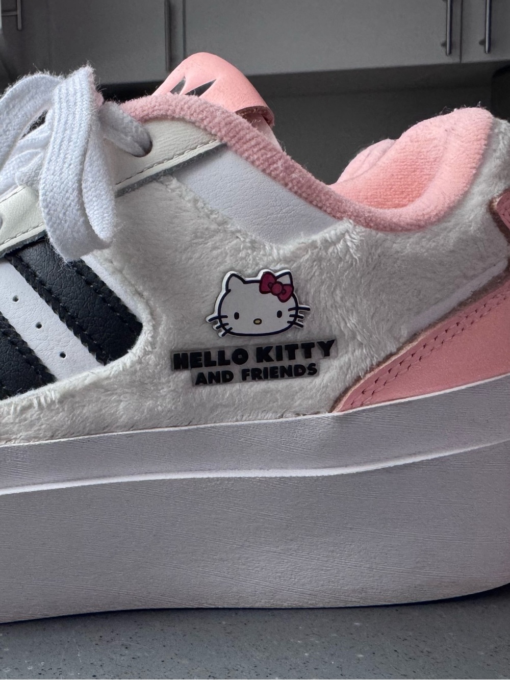 Adidas Low Platform Hello Kitty Sneaker - Picture 6 of 13